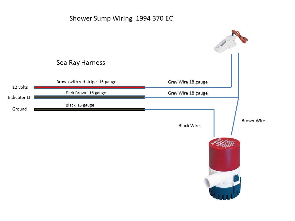 Sea Ray Bilge Pump Wiring Diagram from www.clubsearay.com