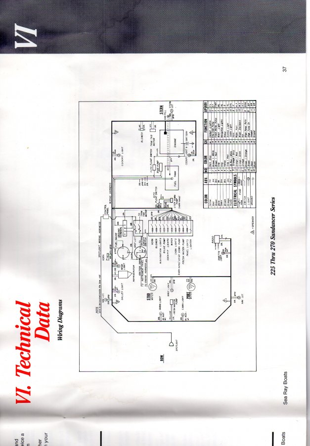 Wiring Diagrams For 1987 268 Club Sea Ray